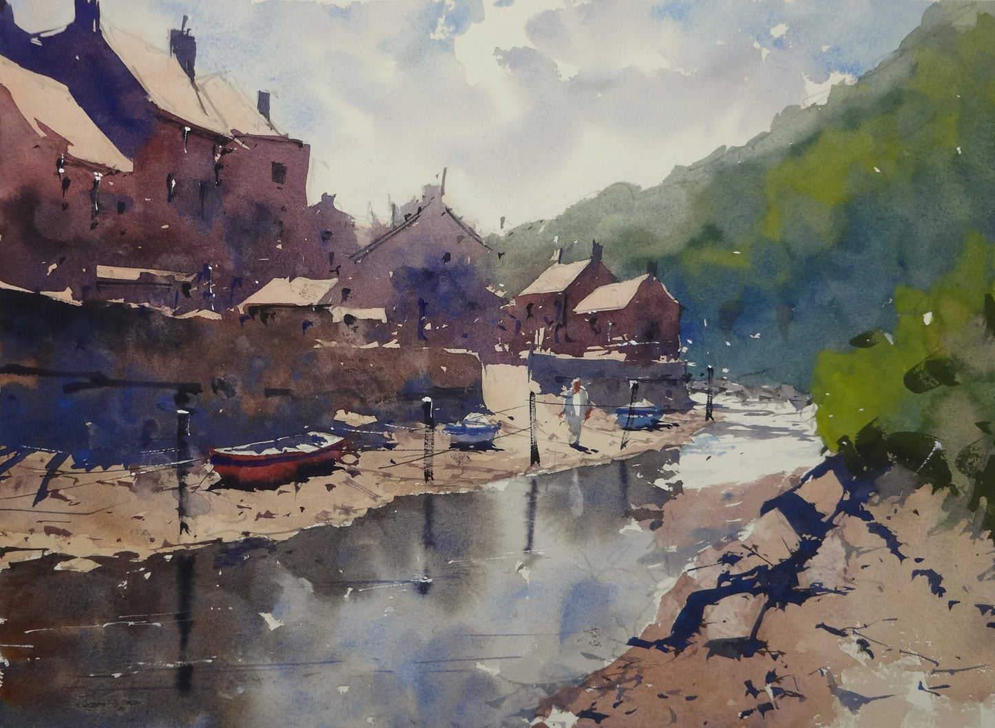 Limited Edition Print - The Beck at Staithes